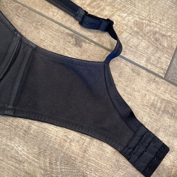 CACIQUE Lightly Lined Black T Shirt Bra 40DD - Picture 3 of 7